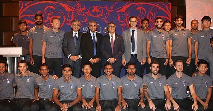 The current Delhi Dynamos family