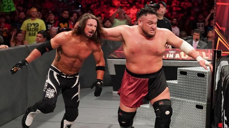 Samoa Joe has been tormenting AJ for the last two months 