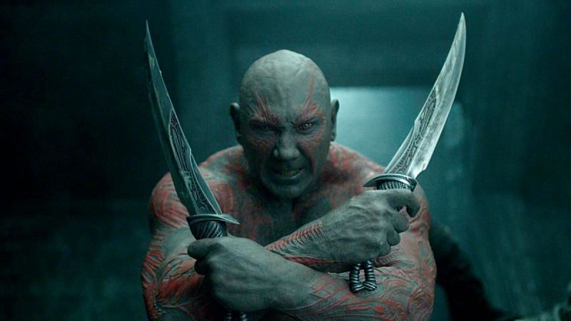 Batista has risen to prominence with his role as Drax in Guardians of the Galaxy