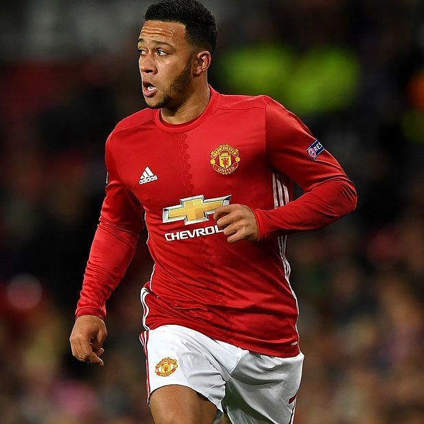 Memphis Depay also struggled at Old Trafford