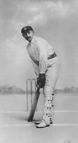 Ranji&#039;s batting stance