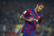 Thierry Henry in Barcelona v Sevilla - La Liga