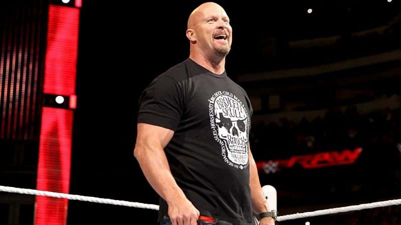 Stone Cold Steve Austin kicked off RAW 25