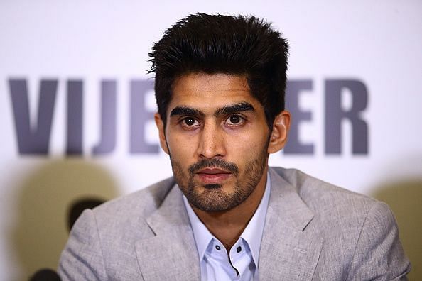 Boxing Press Conference with Vijender Singh