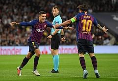 UEFA Champions League 2018/19: Messi's brace helps Barca breeze past Spurs at the Wembley