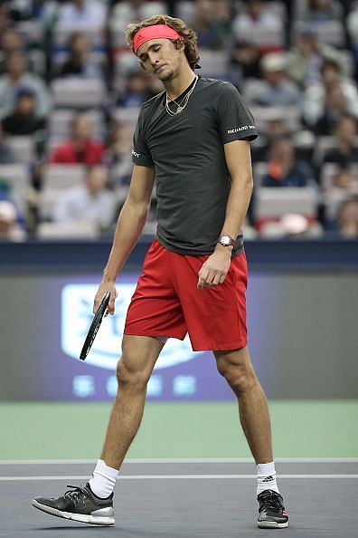 Sascha Zverev was blown away by the power and quality of Novak Djokovic