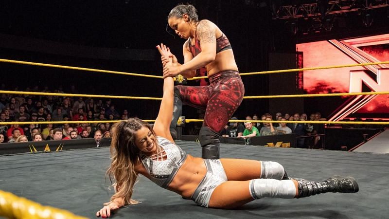 Shayna Baszler looked strong ahead of her Evolution clash with Kairi Sane