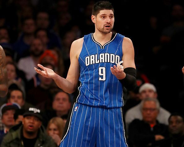 Nikola Vucevic of the Orlando Magic