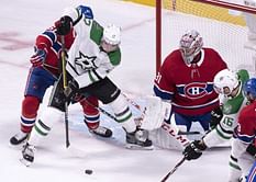 Shore has 3 points, Bishop 34 saves to lift Stars over Habs