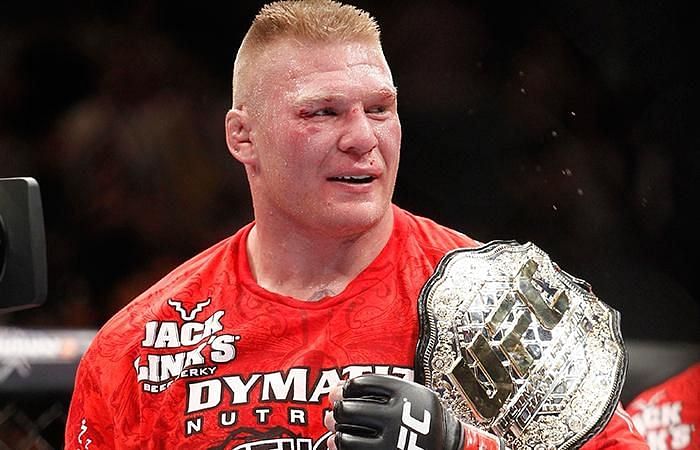 Brock Lesnar as UFC Heavyweight Champion