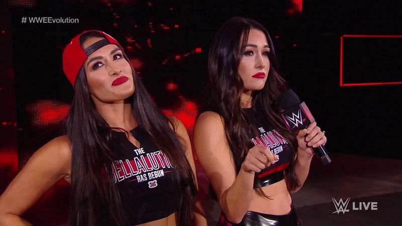 Nikki and Brie Bella had a rough night on Raw