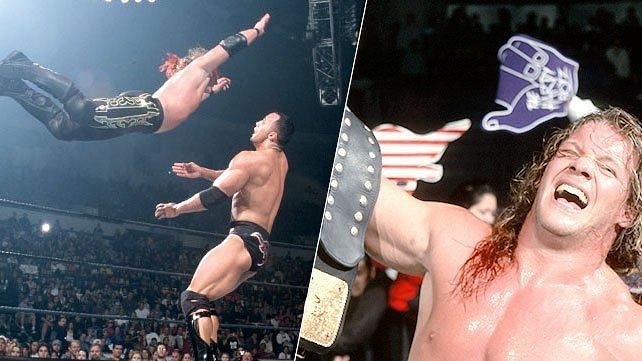 Jericho battled two legends at Vengeance in 2001