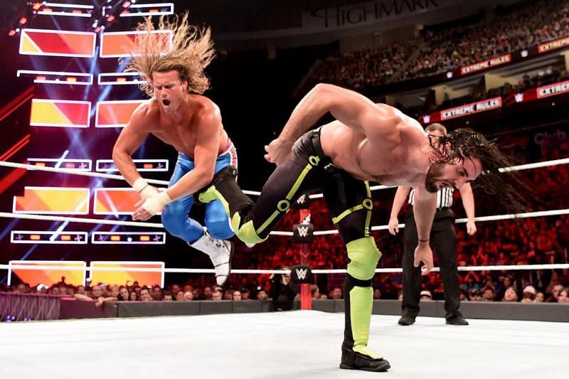 Dolph Ziggler &amp; Seth Rollins competed in an Iron Match earlier this year