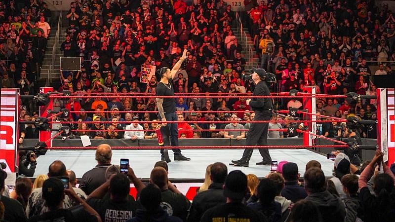 Roman Reigns had a heartbreaking announcement to make on Monday Night Raw