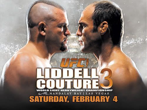 The third clash between Liddell and Couture drew a