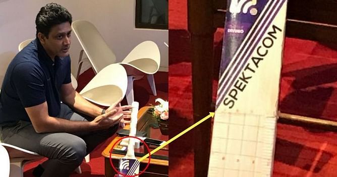 All you need to know about Anil Kumble's "Power Bat" technology