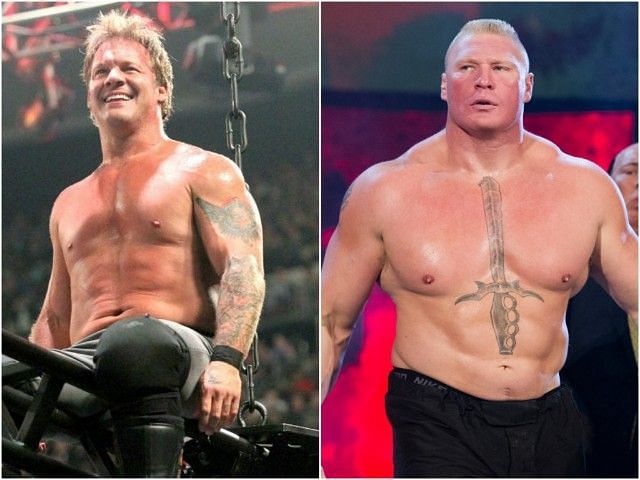 Soon after Lesnar came backstage, Y2J confronted Lesnar toe-to-toe without any hesitation