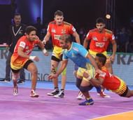 Jasvir Singh found it tough to get going tonight