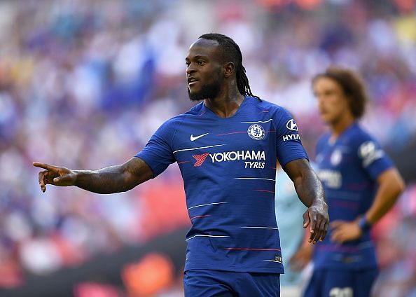 Conte deployed Moses in a much-advanced position in his Chelsea days