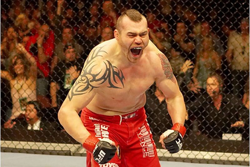 Tim Sylvia had an unfortunate accident in his shorts in 2006