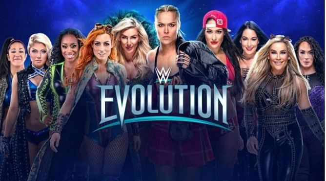 WWE Evolution 2018 पीपीवी का पूरा मैच कार्ड