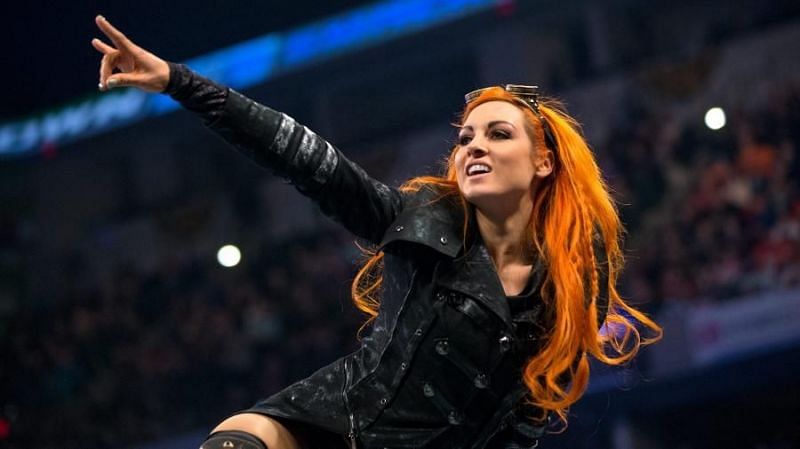 Becky Lynch is on fire right now