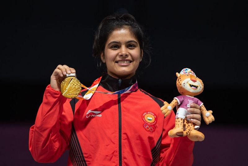 2018 Youth Olympic Gold medalist Manu Bhaker from India (Image Courtesy: IOC)