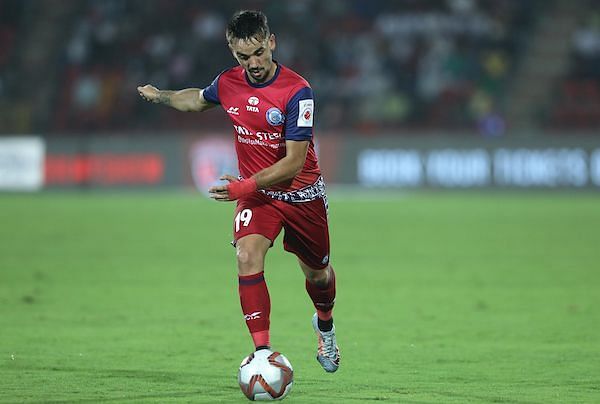 Calvo made an instant impact on the game (Image Courtesy: ISL)