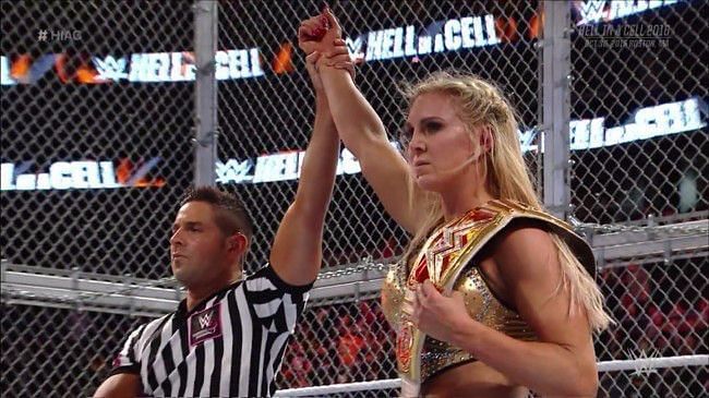 Charlotte was able to withstand Hell in a Cell