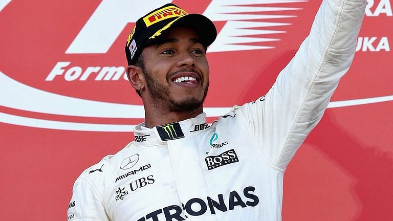 Lewis Hamilton after winning Japanese Grand Prix 2018