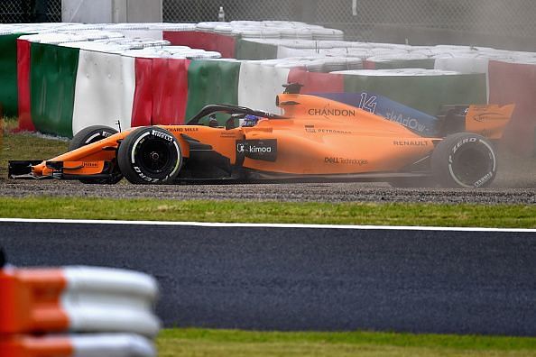 McLaren think tanks forgot to choose its tyre compounds for the Japanese GP