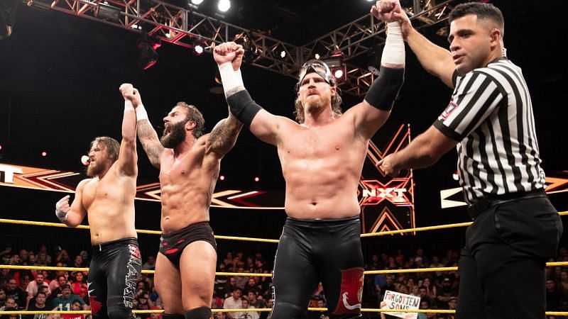 The Forgotten Sons competed in a 6- tag team match for the first time ever.