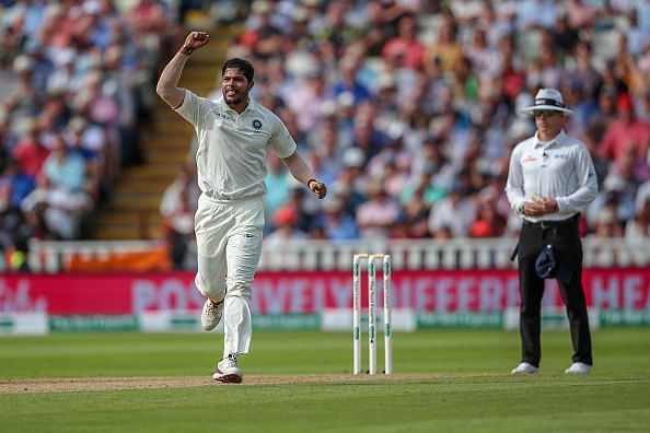 Umesh Yadav played just one Test in England