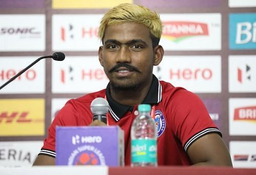 Gourav Mukhi of Jamshedpur FC (Image: ISL)