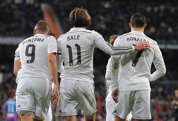 The deadly trio of Bale, Benzema, and Cristiano
