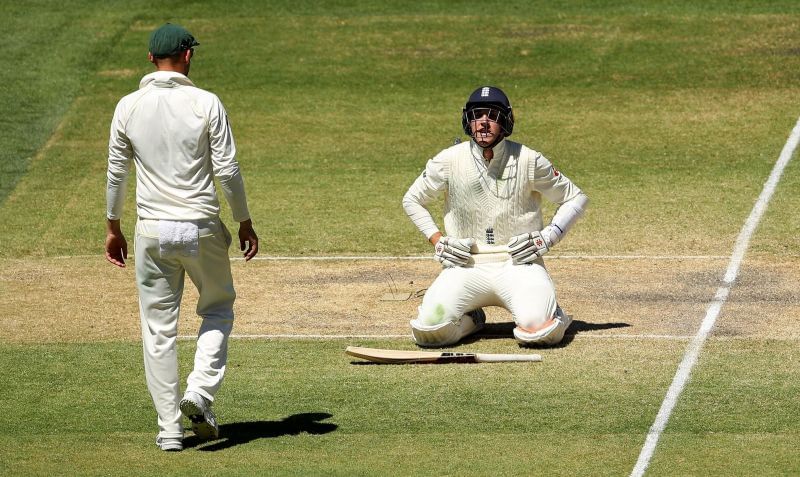 Craig Overton got hit on his ribs by a bouncer bolwed by Pat Cummins