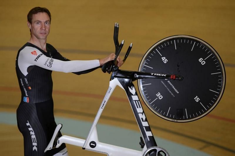 Jens Voigt after smashing the World Hour record
