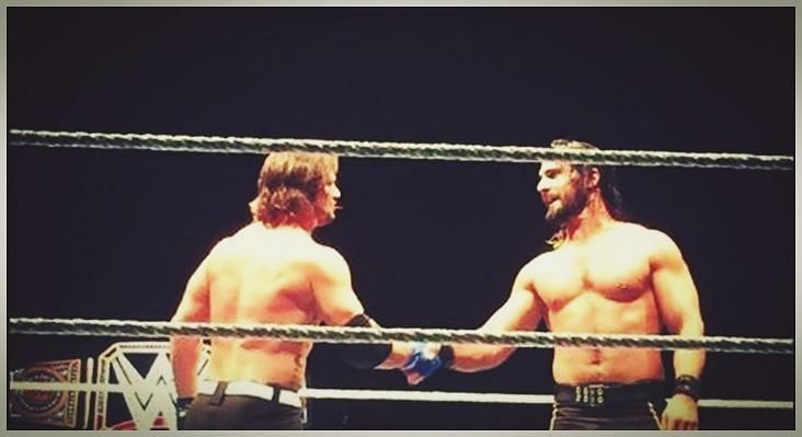 Styles and Rollins show mutual respect.