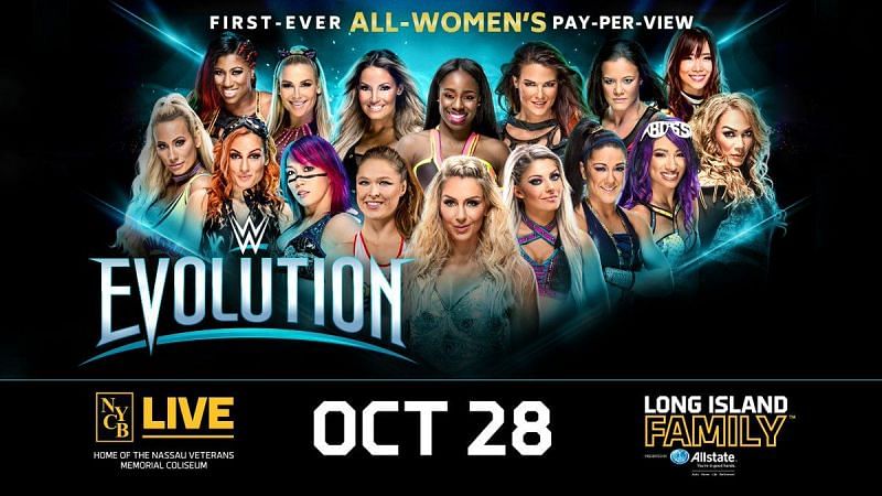 WWE Evolution will take place tonight.