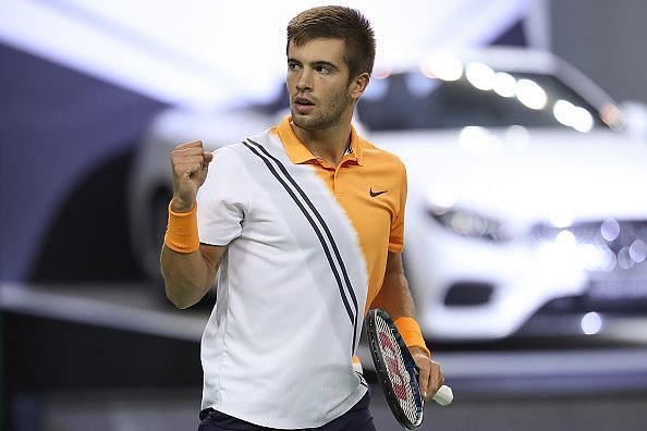 Coric dominated Federer in the second semifinal showdown in Shanghai