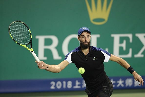 Benoit Paire in action