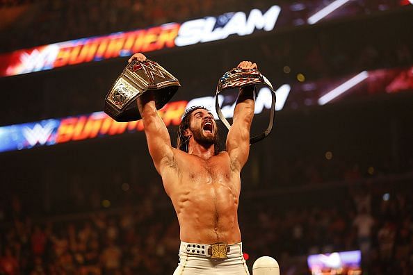 Rollins had a huge win at SummerSlam 2015