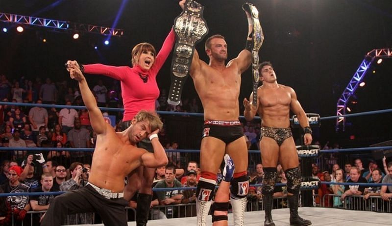 Nick Aldis in TNA as Magnus