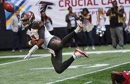 Ryan throws 3 TD passes, Falcons hold off Bucs 34-29