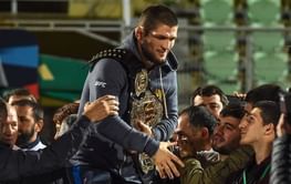 UFC 229: Khabib Gets Hero's Welcome At Dagestan(Russia)