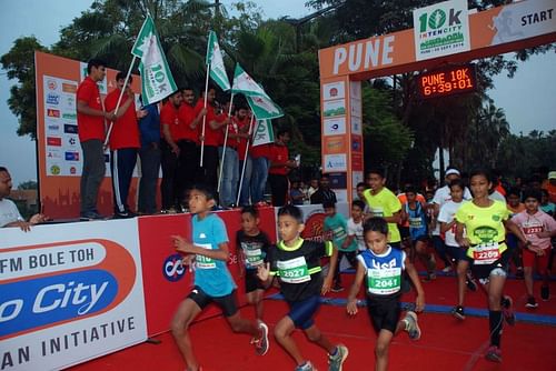 10K INTENCITY Flag-Off at Balewadi sports complex, Pune