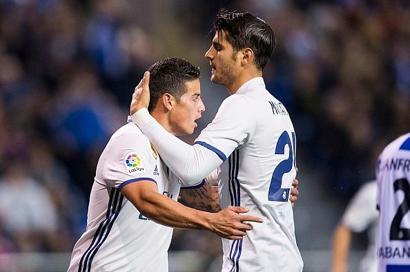 Players like James and Morata hated being substitutes