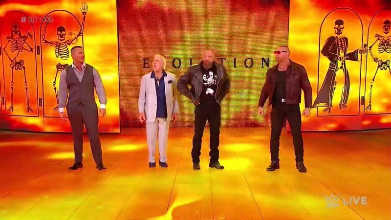 Evolution returns on SmackDown 1000