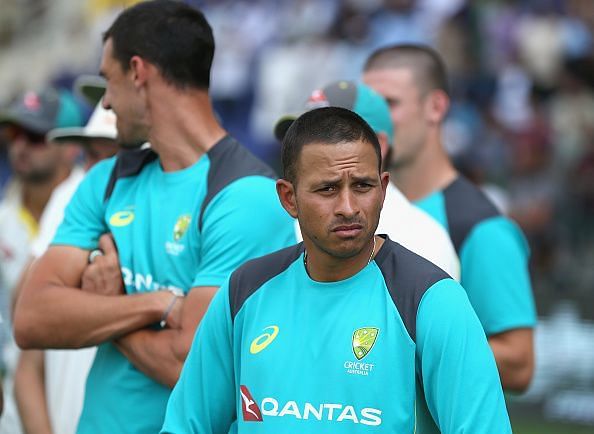 Khawaja sustained a knee injury during the second test against Pakistan