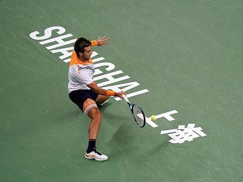 Borna Coric's baseline tactics against Federer paid off, in the Rolex Shanghai Masters semifinal